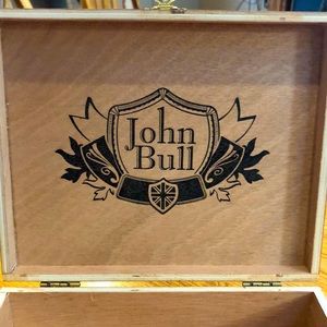 John Bull Cigar Box